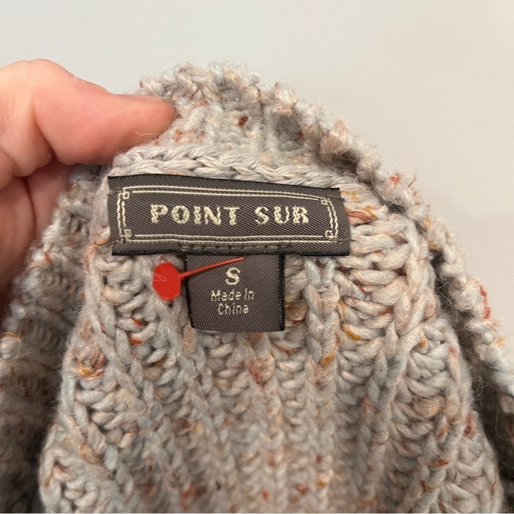 Point Sur Small Cozy Knitted Sweater - Multi Color - Picture 4 of 5